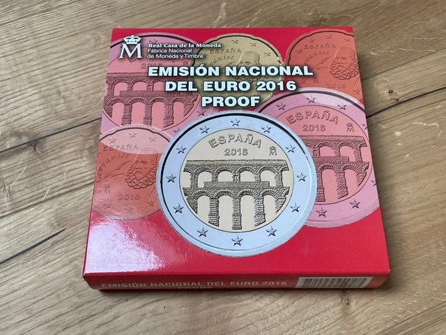KMS PP Spanien 5,88€ mit 2 Euro Segovia 2016 PP Polierte Platte Proof