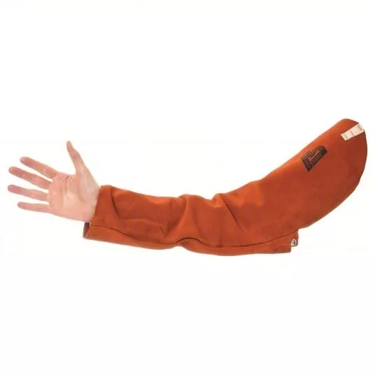 Steiner 12181 Flame Resistant Sleeve, Brown, Leather