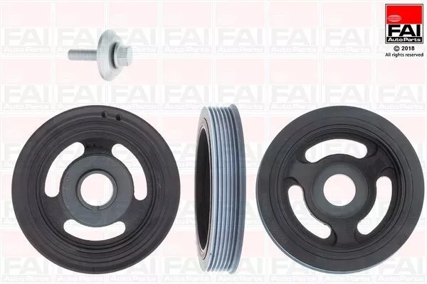 Crank Shaft Belt Pulley Set FOR FORD TRANSIT CONNECT 1.5 1.6 13->ON Diesel FAI