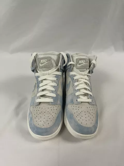 Nike Dunk High Clouds Celestine Baby Blue Sail Suede FD0882-400 Women’s Size 5 2