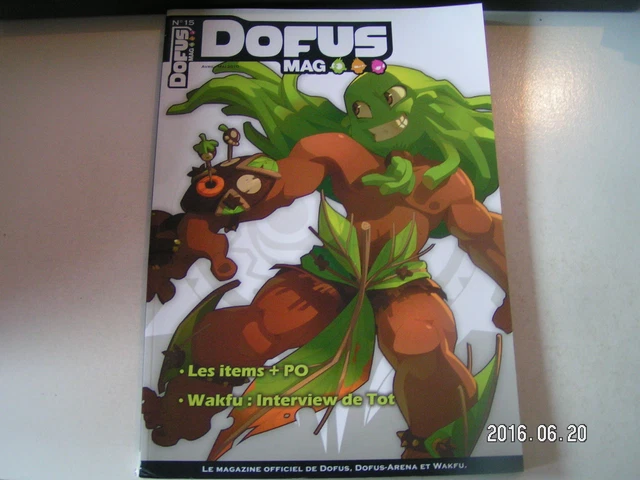 Dofus Mag N°8 - Dofus Les Koalaks, Wakfu Les APS, Dofus-Arena