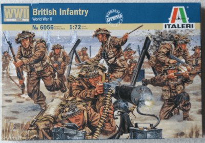 BRITAINS RE DIPINTO WWI Fanteria Britannica Soldati IN Acciaio Caschi