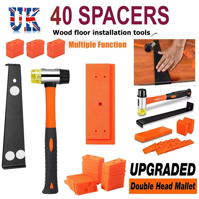 40 SPACER WOOD Flooring Laminate Installation Kit Floor Fitting Set