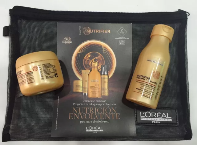 Serie Expert Shampoo Champu 100ML + Treatment 75ML LoreaL ProfesionaL