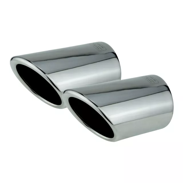 DATOUJLS Auspuffblenden Für Audi A5 A4 B9 - Chrom Auspuffrohr Abdeckungen