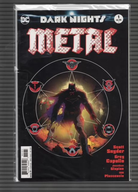 Dark Nights Metal #1 (DC 2017) 1:100 Capullo Midnight Variant *NM*