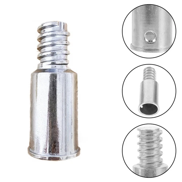 Amosfun 2er-Set Verlängerungsstangen-Adapter Mit Gewinde - Praktische Verlängerung Für Besen & Wischer