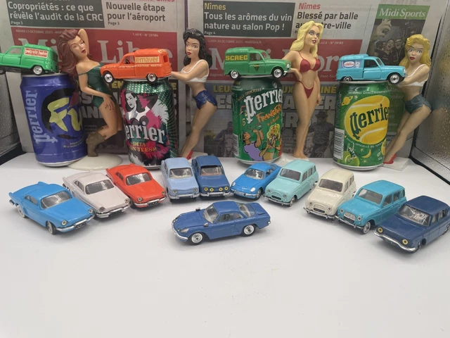 NOREV Ancien 1/43 RENAULT Alpine A110 1300 N59 Couleur bleu 130