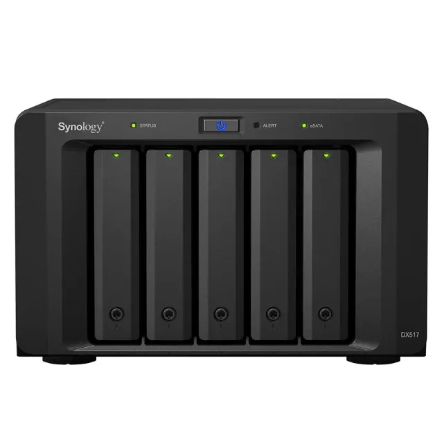 Synology DX517 array di dischi Desktop Nero [DX517]