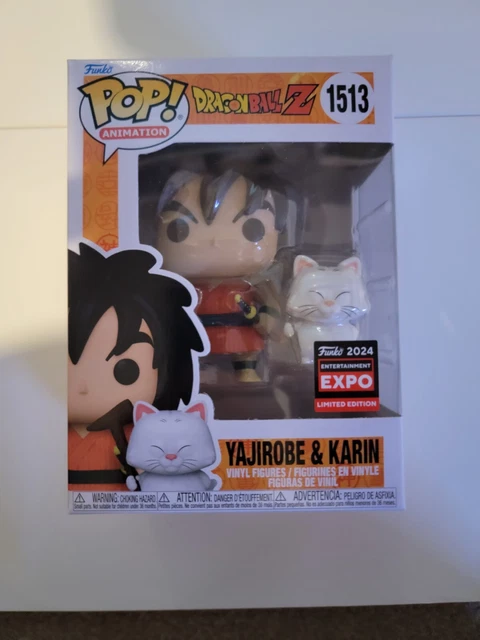 Funko Pop Dragon Ball Z Yajirobe & Karin 1513 – Édition Limitée Expo 2024 (NEUF Funko Pop Dragon Ball Z Yajirobe & Karin 1513 – Édition Limitée Expo 2024 (NEUF