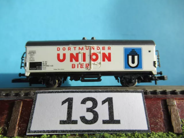 Märklin miniclub Spur Z 8601 Kühlwagen 'DORTMUNDER UNION BIER' ohne OVP (131)