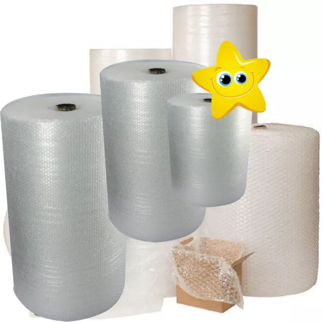 Bubble Wrap 100 meters Rolls Packing Supplies - Widths 300/500/750/1000/1500mm