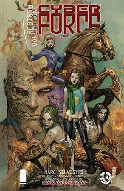 Cyber Force: Rebirth, Volume One by Marc Silvestri (English) Paperback Book