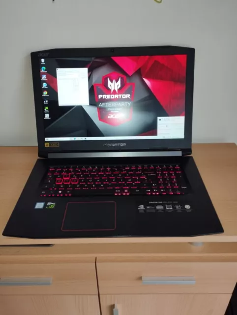 Acer Predator Helios300 IntelCore I7 GTX1060 6Go SSD256Go + HDD 1To Ram32Go