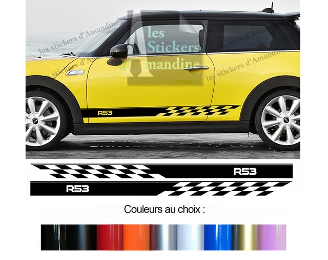 Sticker Decal Vinyl Side Stripe Kit for Mini Countryman R60 JCW Rally Cooper S e