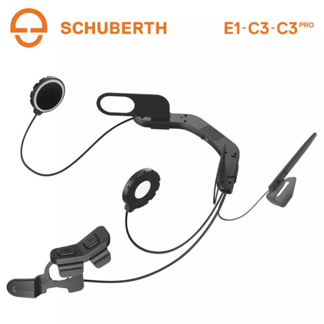 NEW Schuberth C3 PRO/E1 SC10UA SYSTEM smart Bluetooth music get GPS Directions