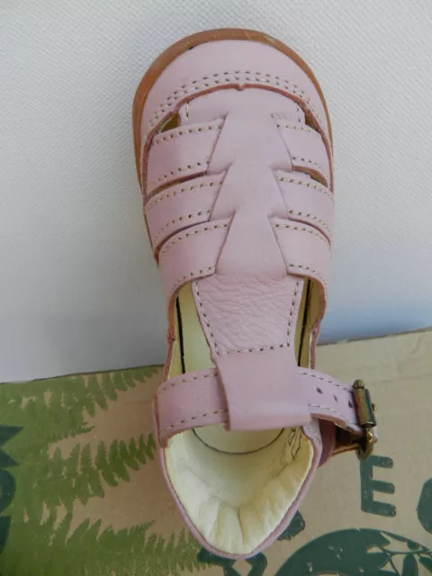 MOD8 Ekoko Sandales Chaussures Fille 20 Ballerines Rose Neuf 3