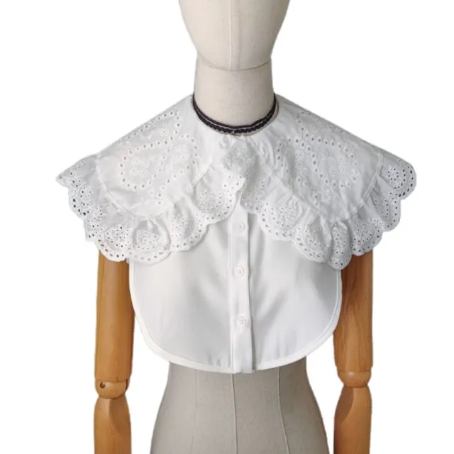 Fake Collar Blouse Cloud Shoulder for Doll Collars Detachable Female Half Shirt