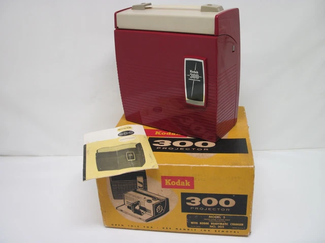 KODAK 300 -  Projecteur de Diapositives Vintage  -  Fonctionne 230 volts