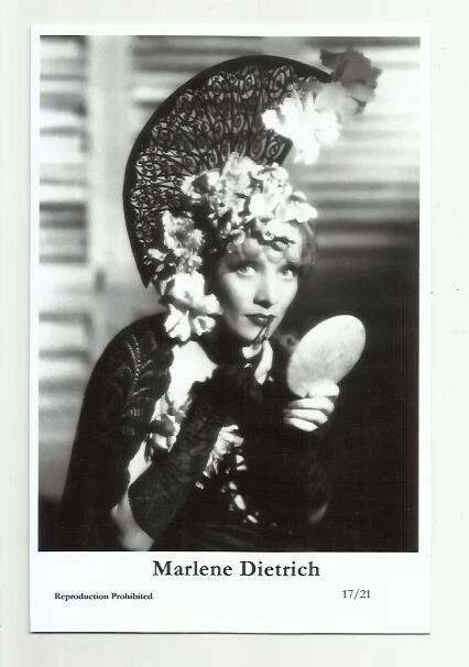 (Bx30) Marlene Dietrich Swiftsure Photo Postcard (17/21) Filmstar Pin Up Glamor