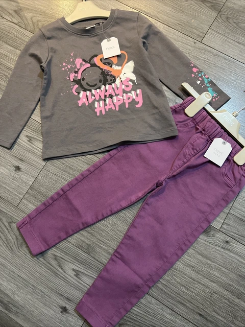 Next baby girl 18-24 months / 1.5-2 years jumper and jeans outfit bundle BNWT