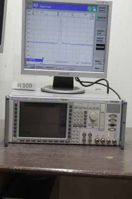 Rohde & Schwarz Cmu200 Universal Radio Communication Tester Spectrum # R109