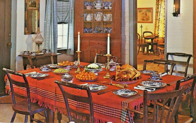John Deere Historic Site, Grand Detour, Illinois "Family Kitchen & Dining" A7