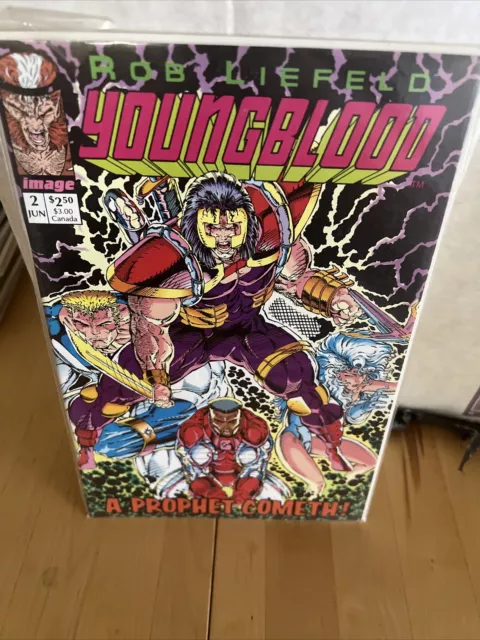 Youngblood#2 Nm 1992 First Prophet Image Comics