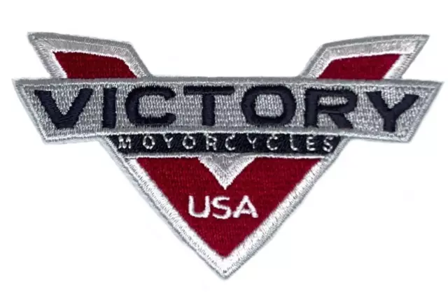 Victory Motorcycles USA Patch (3.5") Iron-on Badge Biker Logo Jacket Cap Patches