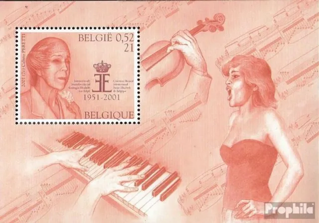 Belgium block80 (complete.issue.) unmounted mint / never hinged 2001 Music