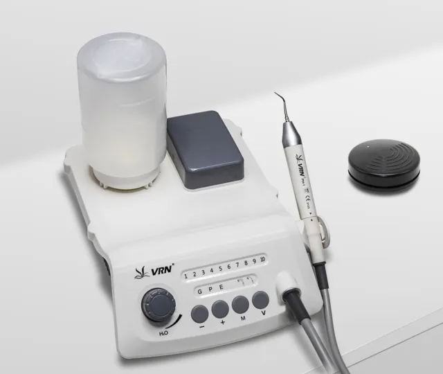 Dental Ultrasonic Scaler LED Handpiece Auto water Wireless Control VRN A8
