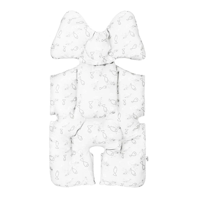 Colchoneta para silla de paseo universal para carro trona cochecito capazo coche