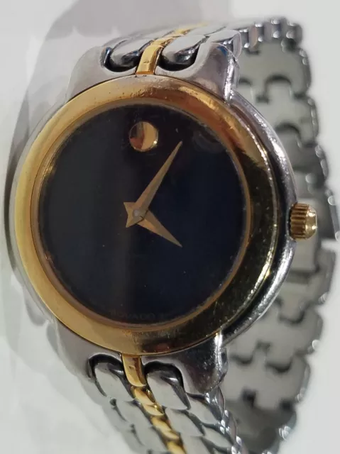 Movado Museum Watch - Swiss Made - Need Battery, Service or Repair.