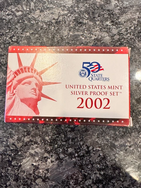 2002-S United States Mint Proof Set. With OGP & COA *10 Coin Set*