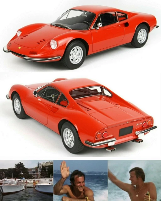 Ferrari 246 GT Dino Rouge - Anson SB 1/18 - Modèle De Collection - Occasion