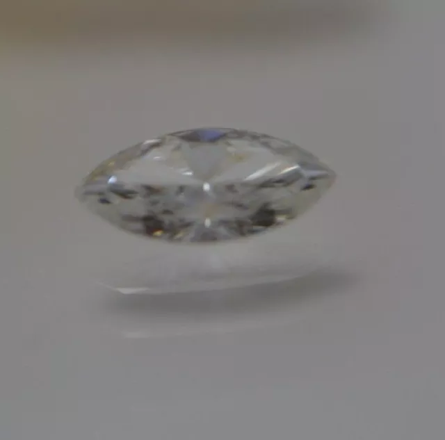 Marquise Shape Forever One Moissanite Created by Charles & Colvard (4x2-10x5mm)