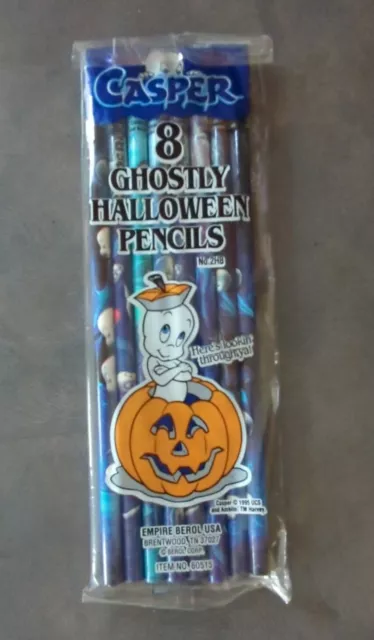 Vintage 1995 Empire CASPER The Friendly Ghost HALLOWEEN Pencil Uiversal Studio