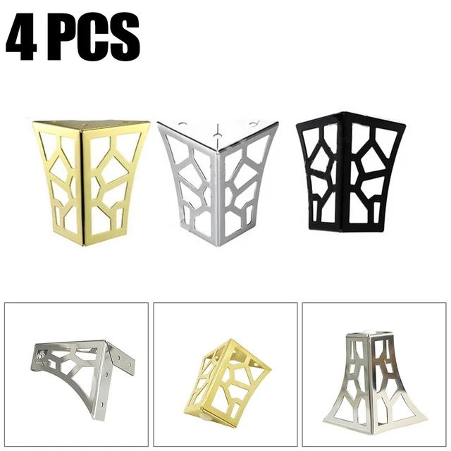 Pieds de meubles en métal résistant pour armoire canapé de table support pied