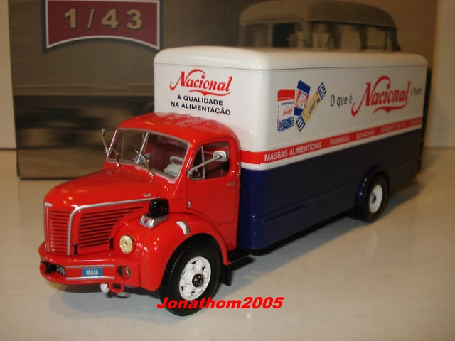 Camion Miniature 1/43 Berliet GLR Calberson 1955 – Ixo – État Comme Neuf – Occasion