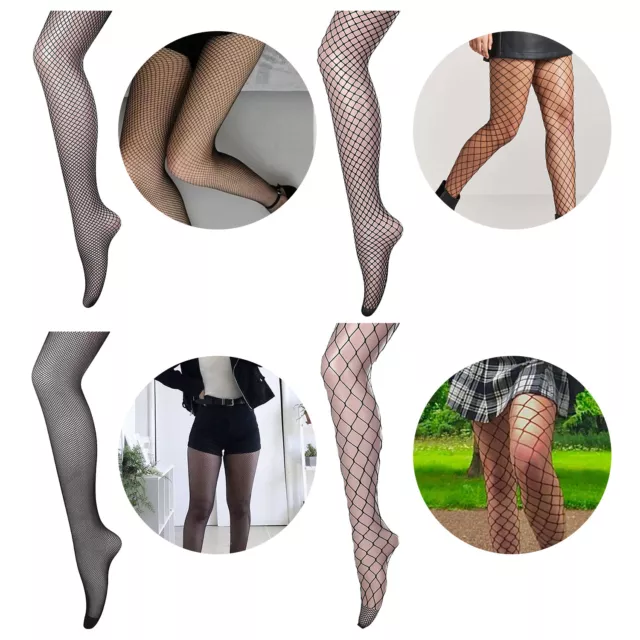 Elastic Fishnet Tights Stockings Mesh Sex Temptation One Size Ladies Women