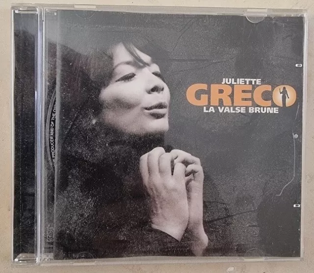 Juliette Gréco – La Valse Brune. CD album 21 titres. TBE