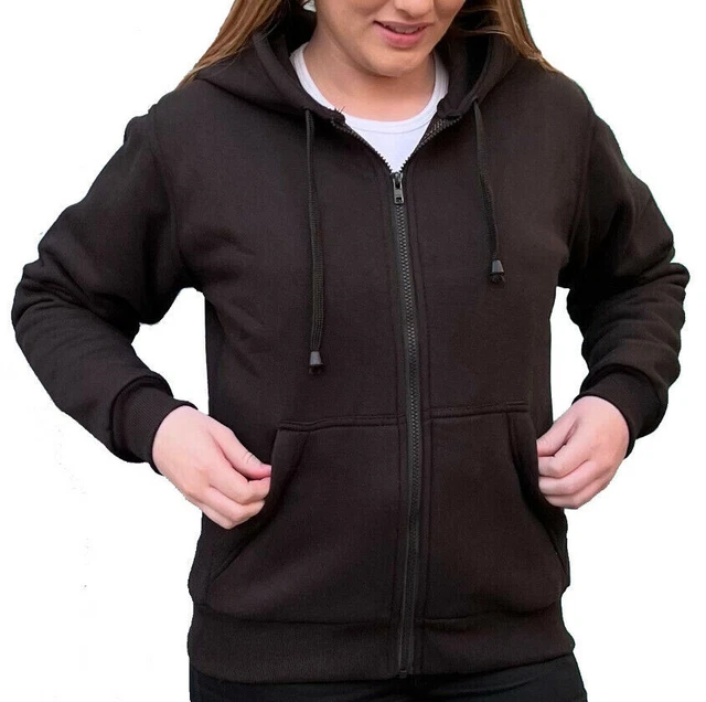 Motorbike Motorcycle Women Hoodie Fully Lined with DuPont™ KEVLAR®