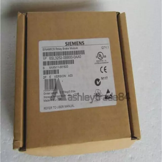 NEW SIEMENS SINAMICS Brake relay for Power Module 6SL3252-0BB00-0AA0 NEW