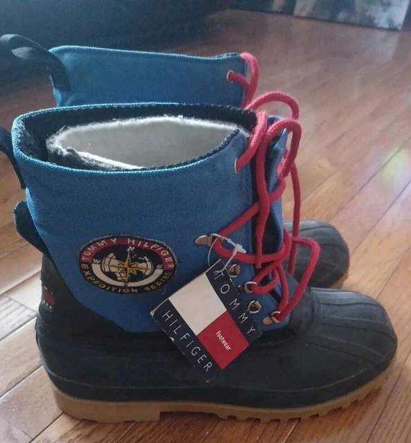 Rare Tommy Hilfiger Expedition Series Steel Shank Waterproof Red White Blue 9 ✨Rare Tommy Hilfiger Expedition Series Steel Shank  main image 3