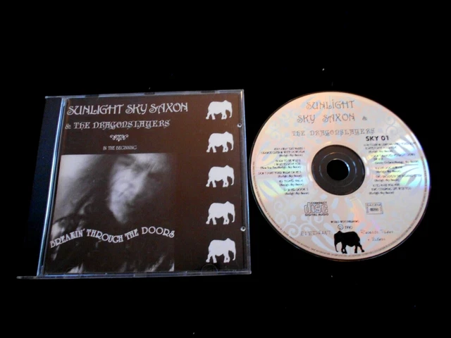 Sunlight Sky Saxon/Breakin Through The Doors/Cd/Garage Rock/French 1990