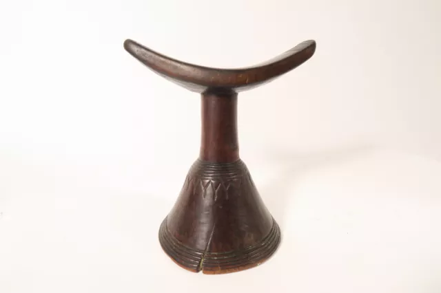 Alte Nackenstütze Oromo FM73 Äthiopien Old head rest Wood Appui-tete Ethiopia