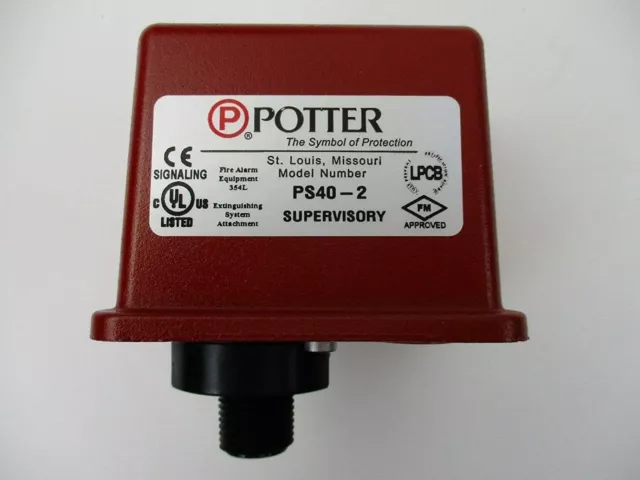 Potter PS40-2 - High/Low Supervisory Switch for Dry Valves