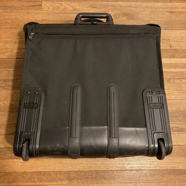 Tumi Black Alpha Wheeled Garment Bag 2233D3 Extended Trip Rolling Wardrobe 7
