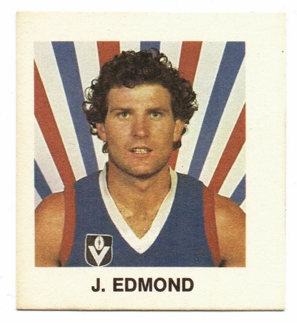 EARLY CLOTH PLAYER BADGE J Edmond FOOTSCRAY 12.95 PicClick AU