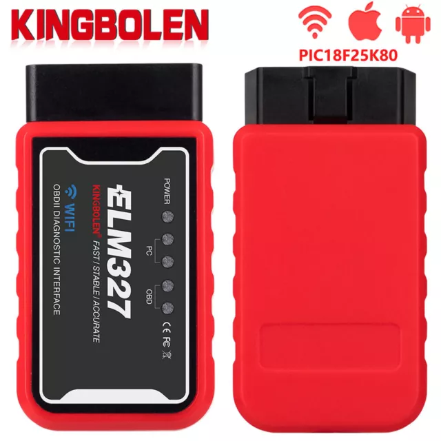 OBD2 ELM327 WIFI V1.5 Profi Diagnosegerät Auto Scanner für PKW LKW DHL